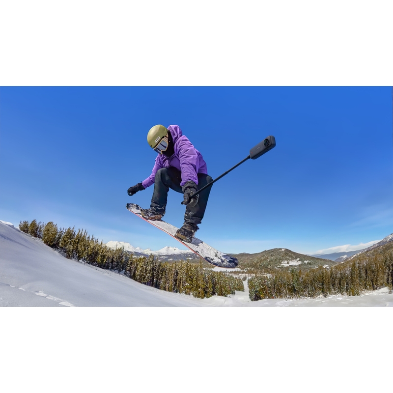 Insta360 X4 Motorfiets Bundel Action Camera Zwart