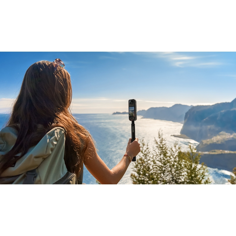 Insta360 X4 Motorfiets Bundel Action Camera Zwart
