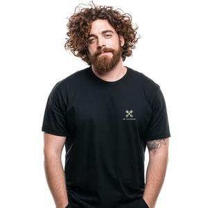 Functioneel T-shirt nanosilver® I AM A CLASSIC zwart