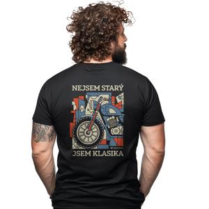 Functioneel T-shirt nanosilver® I AM A CLASSIC zwart