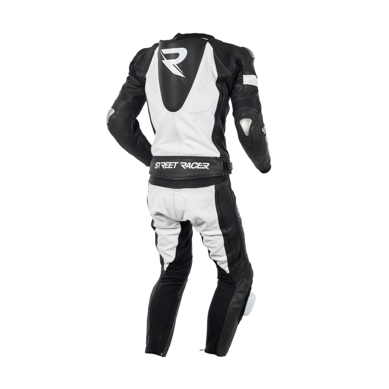 Herenoverall Street Racer Fasttrack zwart-wit uitverkoop