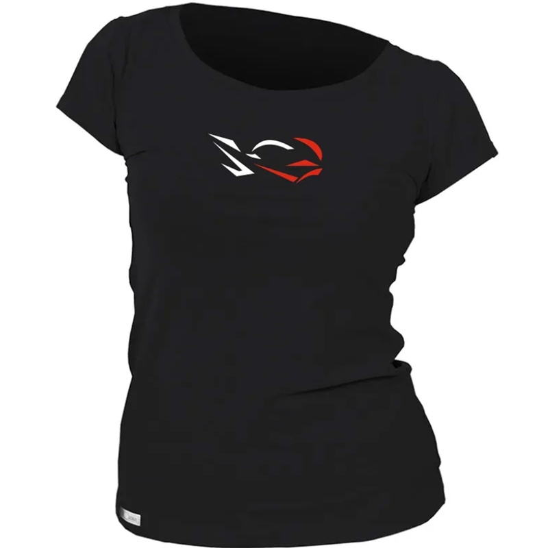 Dames functioneel T-shirt nanosilver® RIDE zwart