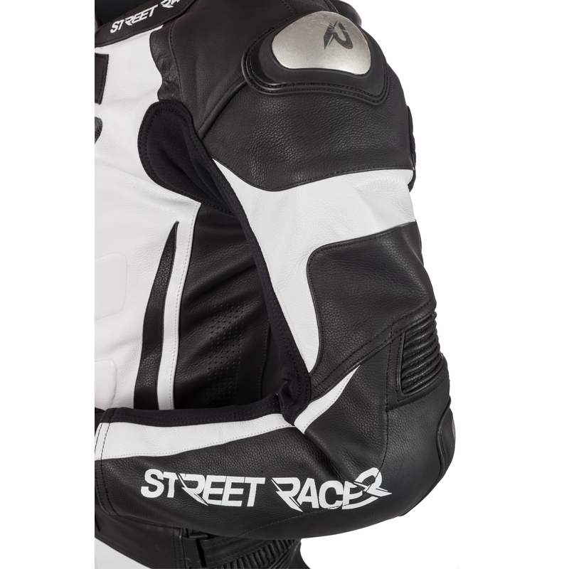 Herenoverall Street Racer Fasttrack zwart-wit uitverkoop