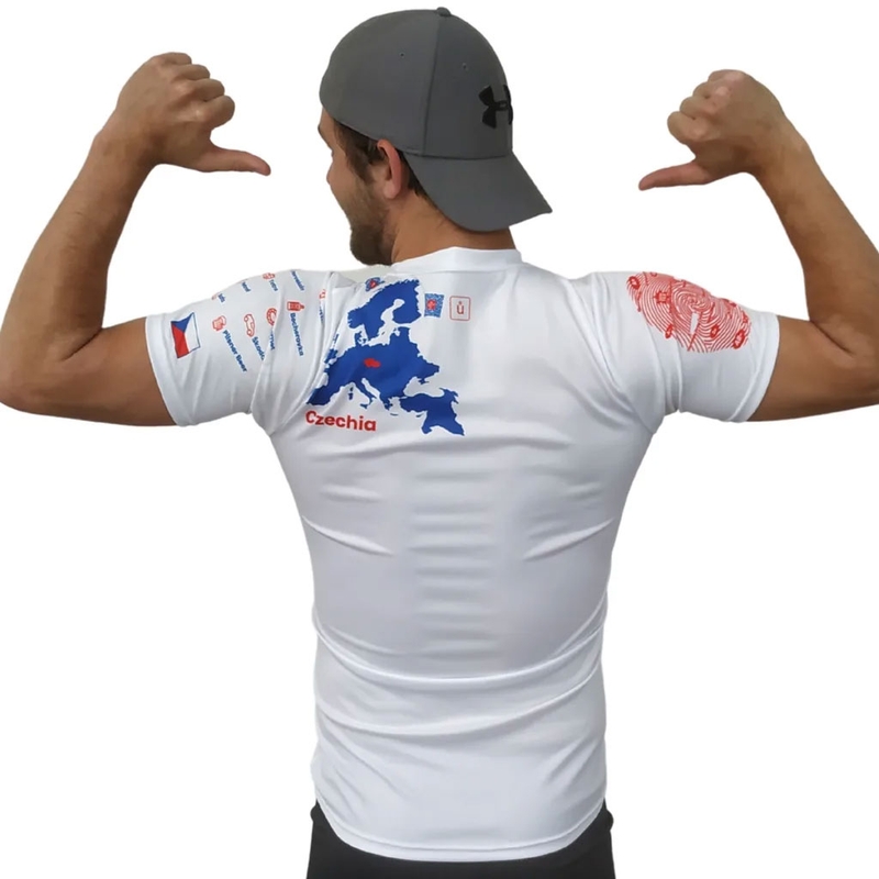 Functioneel T-shirt nanosilver® HOME wit