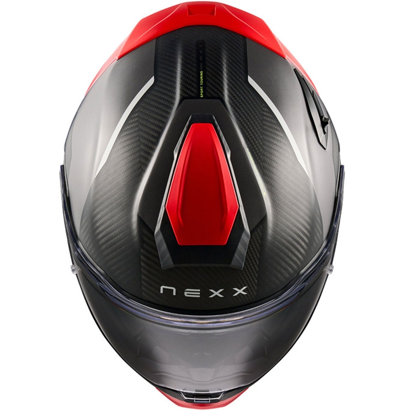 Nexx X.TR Rush integraal motorhelm mat zwart-rood