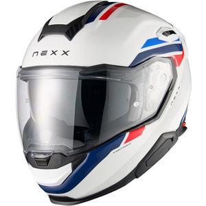Nexx X.TR Quanta integraal motorhelm wit-blauw