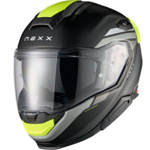 Nexx X.TR Quanta integraal motorhelm mat zwart-fluo geel