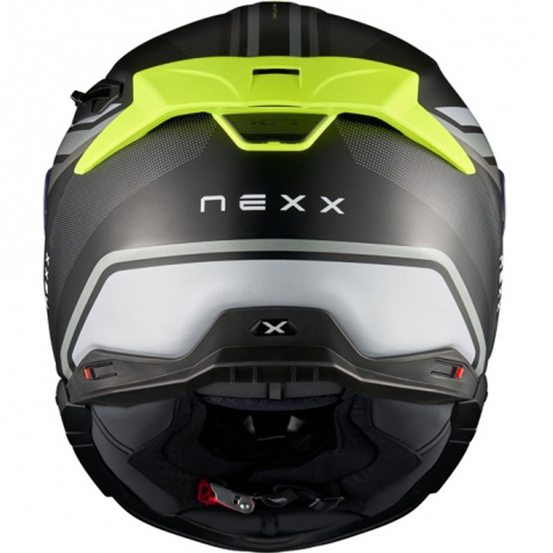Nexx X.TR Quanta integraal motorhelm mat zwart-fluo geel