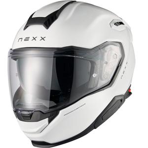 Nexx X.TR Plain Full Face Motorhelm Wit