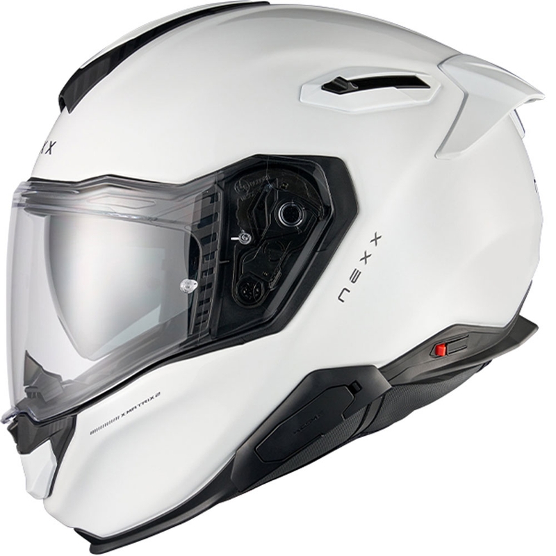 Nexx X.TR Plain Full Face Motorhelm Wit