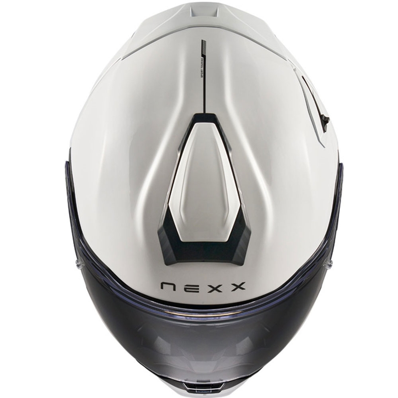 Nexx X.TR Plain Full Face Motorhelm Wit