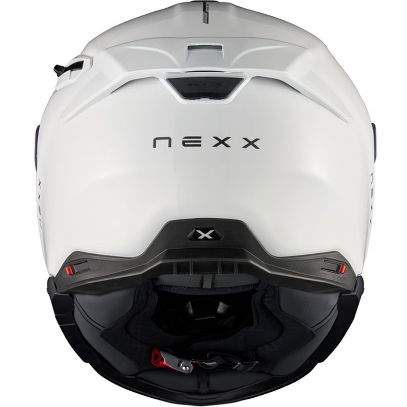 Nexx X.TR Plain Full Face Motorhelm Wit