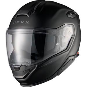 Nexx X.TR Plain Full Face Motorhelm Mat Zwart