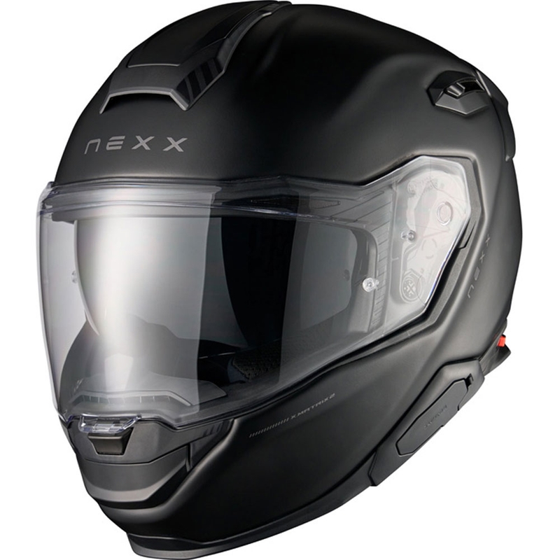 Nexx X.TR Plain Full Face Motorhelm Mat Zwart