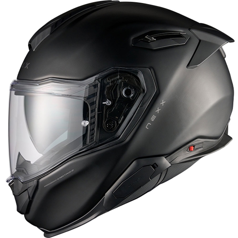 Nexx X.TR Plain Full Face Motorhelm Mat Zwart