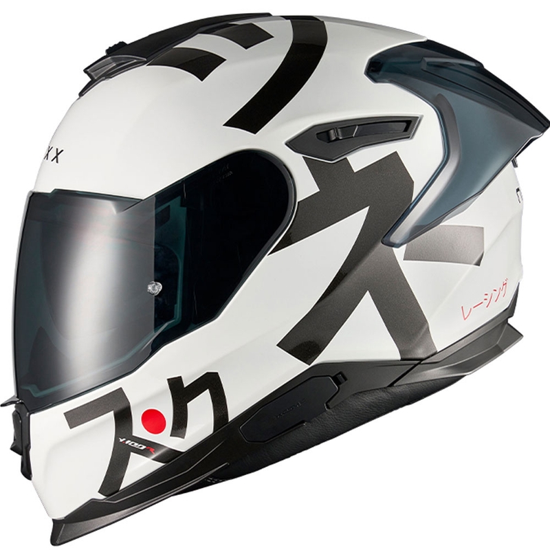 Integraal motorhelm Nexx Y.100R Nippon wit