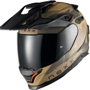 Enduro motorhelm NEXX Y.TRAVL Primal mat zandgrijs
