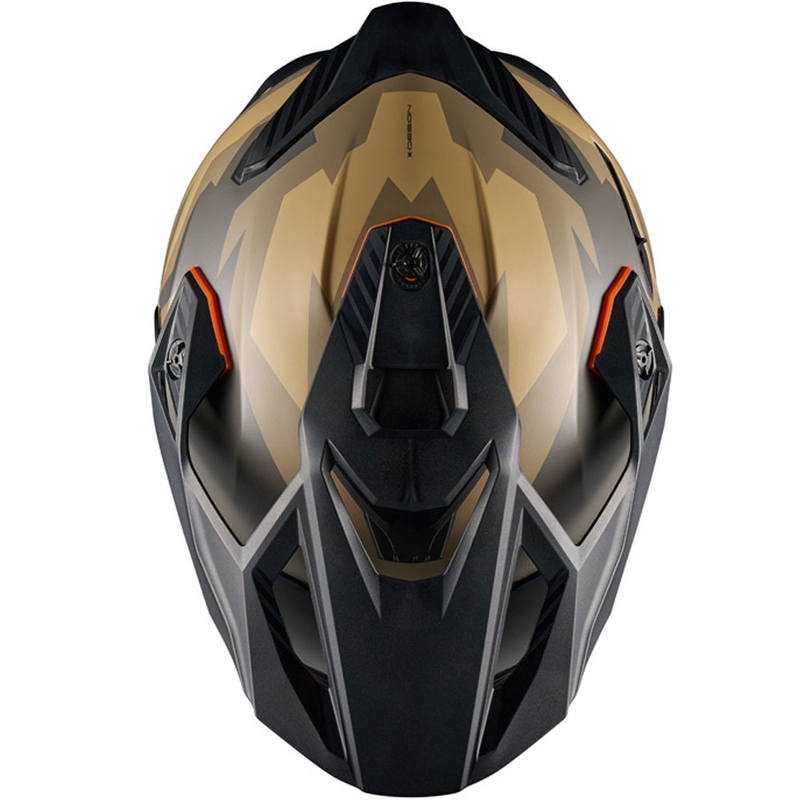 Enduro motorhelm NEXX Y.TRAVL Primal mat zandgrijs