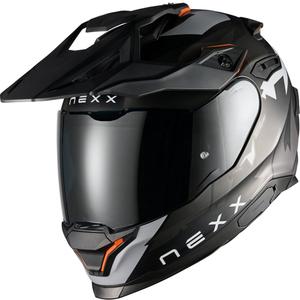 Enduro motorhelm NEXX Y.TRAVL Primal mat zwart-grijs