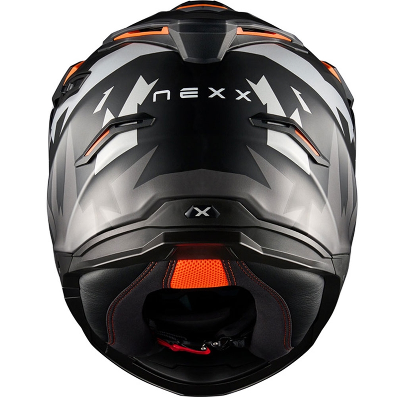 Enduro motorhelm NEXX Y.TRAVL Primal mat zwart-grijs