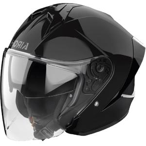 Airoh H21 Color Open Face Motorhelm Zwart