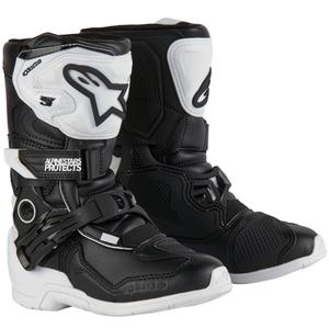 Alpinestars Tech 3S Kindermotorlaarzen Wit-Zwart