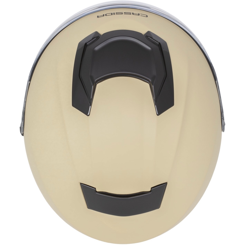 Cassida Jet Tech 2.0 RoTo Open Face Motorhelm Mat Zand-Zwart-Grijs