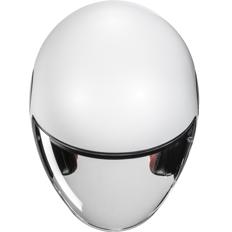 Open motorhelm HJC RPHA 40 Solid parelwit
