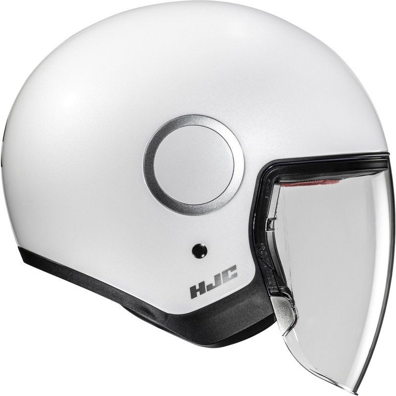Open motorhelm HJC RPHA 40 Solid parelwit