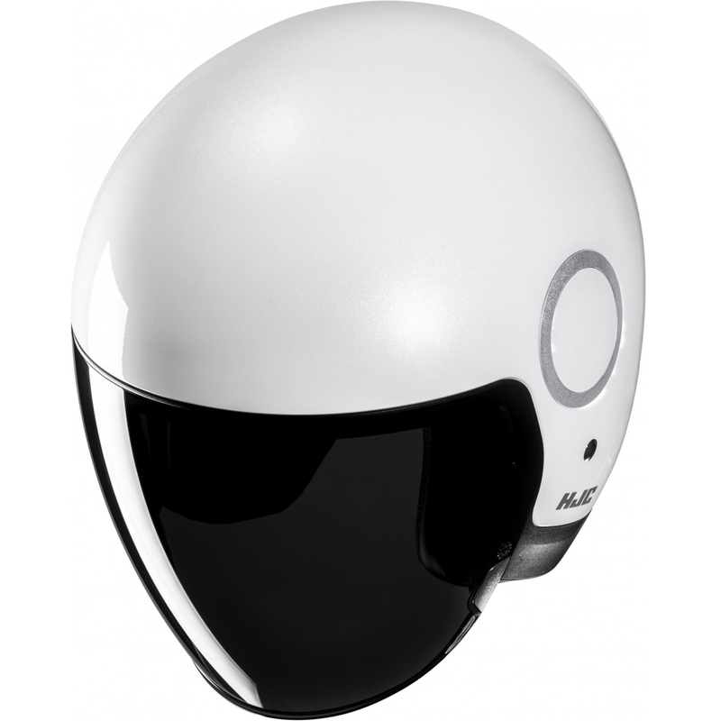 Open motorhelm HJC RPHA 40 Solid parelwit