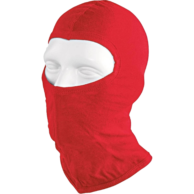 Motorkap onder de helm Louis rood