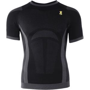 Functioneel herenshirt Rilax Noah zwart - korte mouw