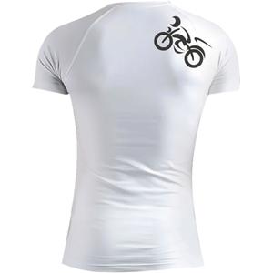 Herenshirt nanosilver® MOTO wit
