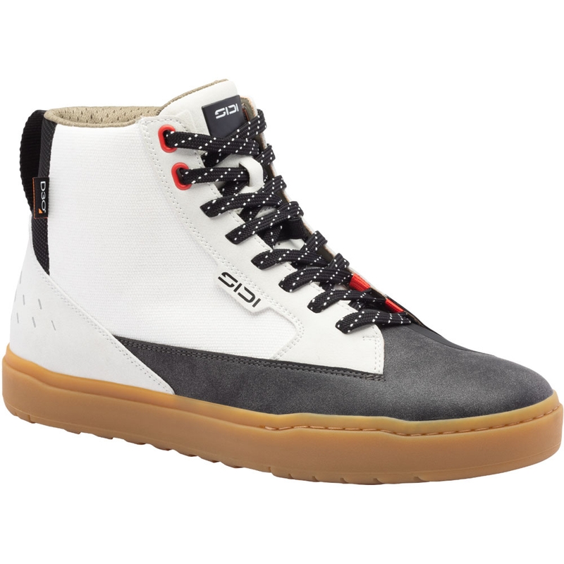 SiDi ARX Ice motorlaarzen wit-zwart