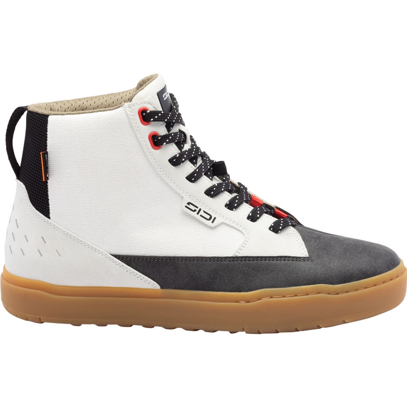 SiDi ARX Ice motorlaarzen wit-zwart