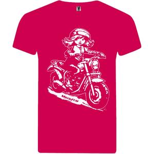 MotoZem Meisjes T-shirt - Biker Roze