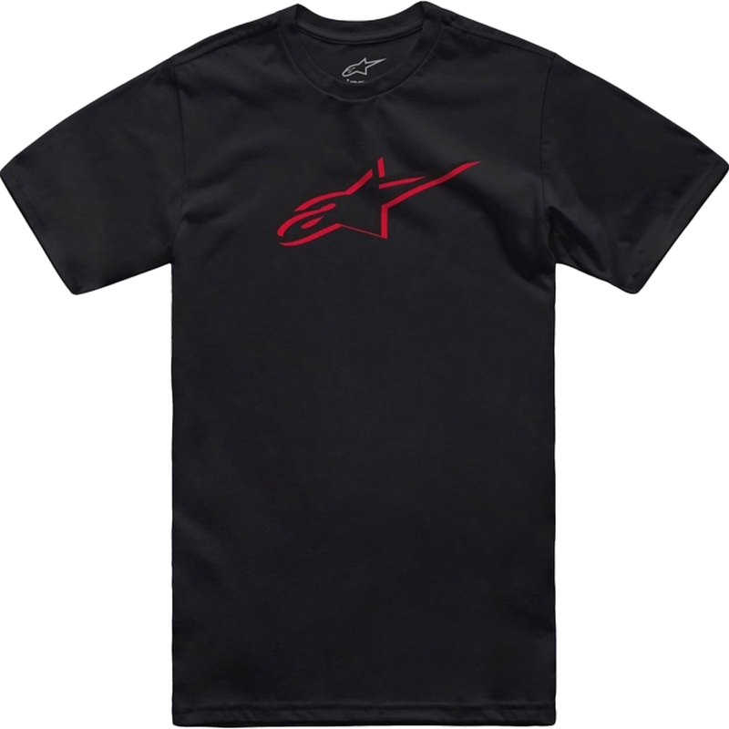 T-shirt Alpinestars Ageless Shadow CSF zwart-rood