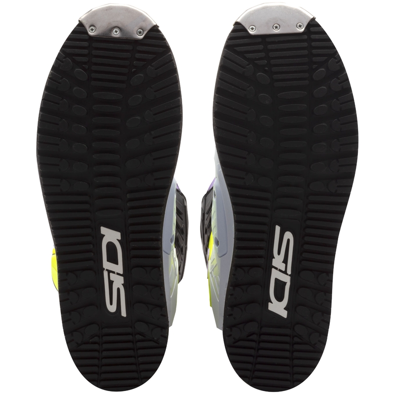 Motorlaarzen SiDi Crossair HD End BB002 paars-geel-wit