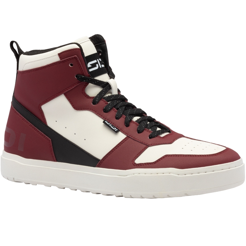 SiDi Lynx motorlaarzen zwart-donkerrood