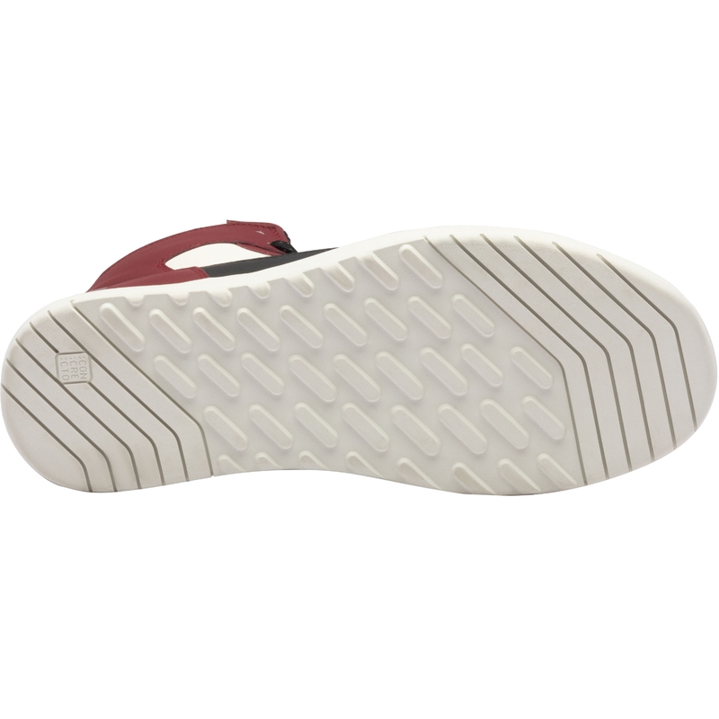 SiDi Lynx motorlaarzen zwart-donkerrood