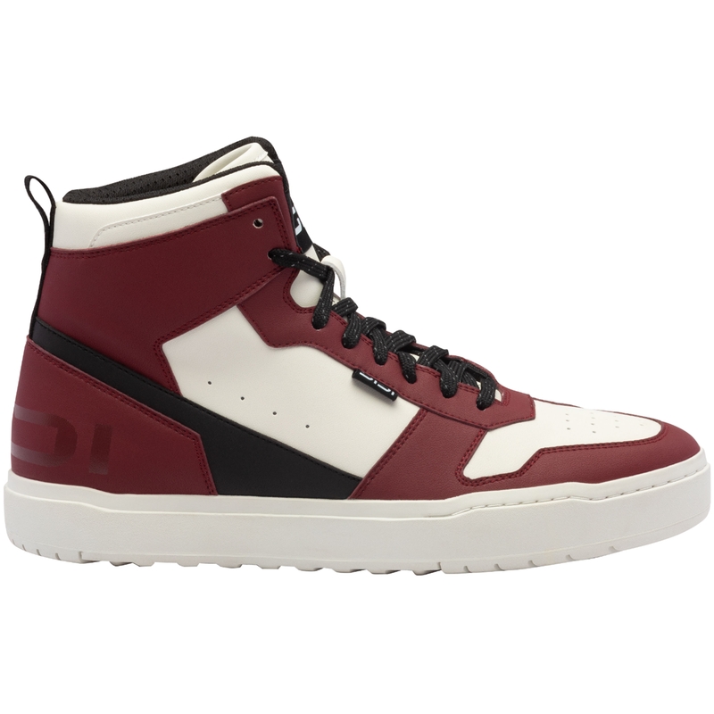 SiDi Lynx motorlaarzen zwart-donkerrood