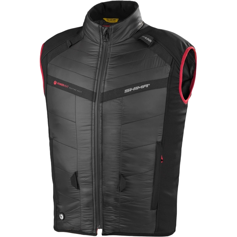 Shima Powerheat vest zwart-rood