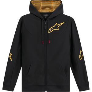 Alpinestars Sessions 3 Hoodie zwart en goud
