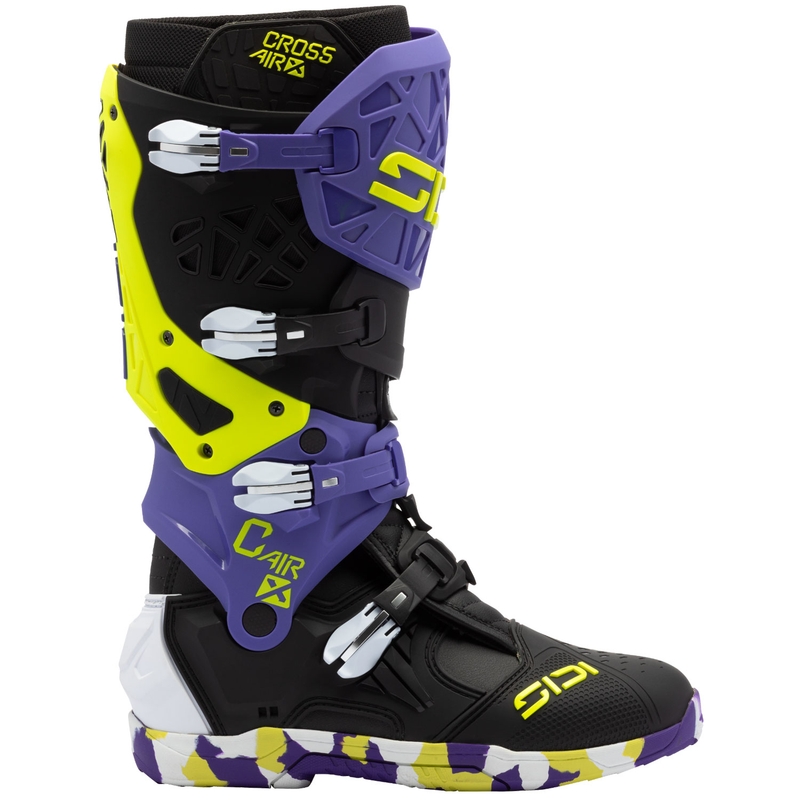 SiDi Crossair X motorlaarzen zwart-paars