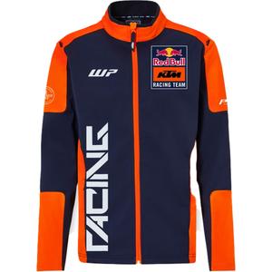 KTM Replica Team softshell jack blauw-oranje