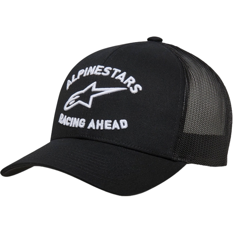 Alpinestars Tripleer pet zwart-zwart-wit