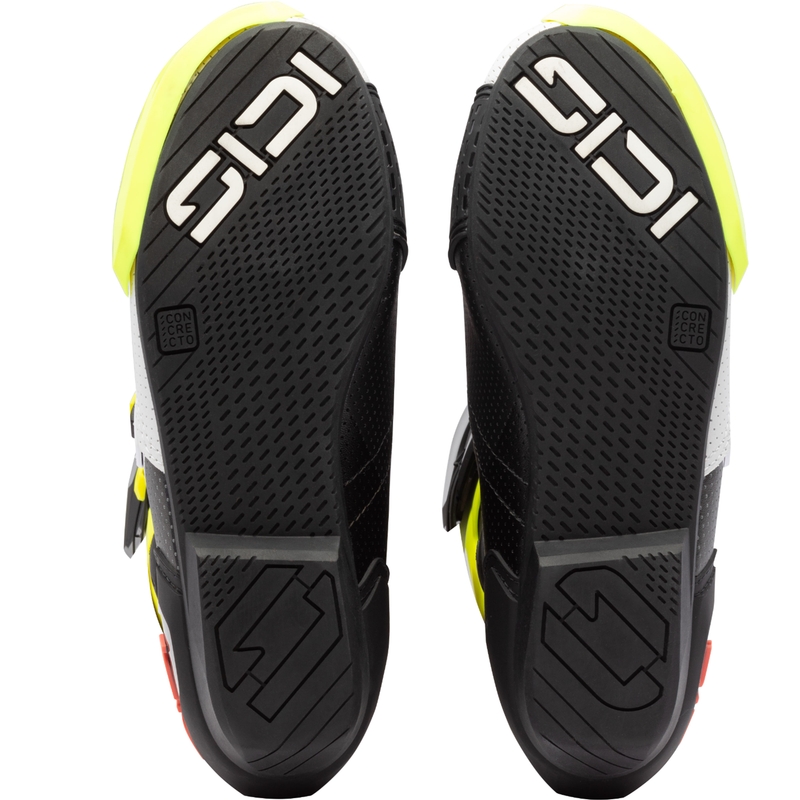 Motorlaarzen SiDi MAG 2 Air fluo geel-fluo koraal