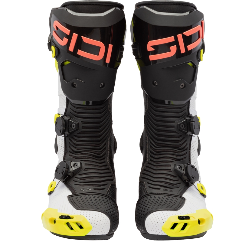 Motorlaarzen SiDi MAG 2 Air fluo geel-fluo koraal