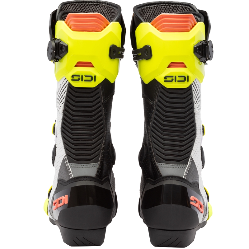 Motorlaarzen SiDi MAG 2 Air fluo geel-fluo koraal
