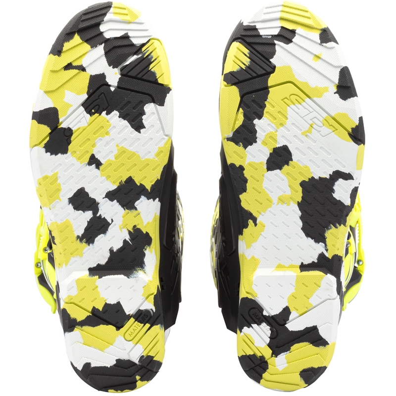 Motorlaarzen SiDi Crossair X RACR002 fluo geel-zwart